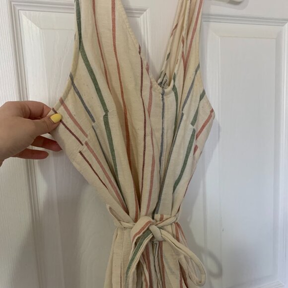 American Eagle Striped Jumpsuit - Picture 4 of 6